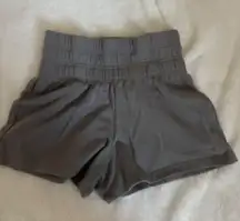 Grey sweatpants shorts 