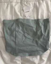 Bustier blue crop top Forever 21 