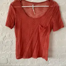 Kimichi Blue Urban Outfitters- Coral Top