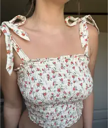 Abercrombie tube top with multi use straps 