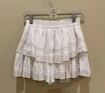 American Eagle White Skort