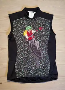PEARL IZUMI Women's Blonde Sleeveless Cycling Jersey Size Small