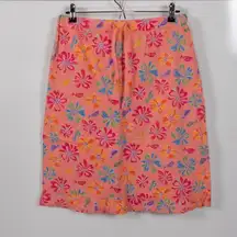 Fresh Produce Tropical Print Knee Length Skirt