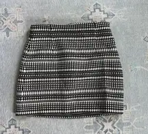 Zara Textured Mini Skirt