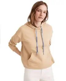 Size XS Dip Dye Drawstring Preppy Hoodie Sweatshirt