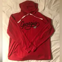 University of Georgia red pullover sweatshirt