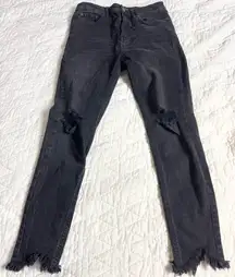 Wild Fable Jeans Womens Size 5 Faded Black
Destroyed High Rise Skinny Grunge