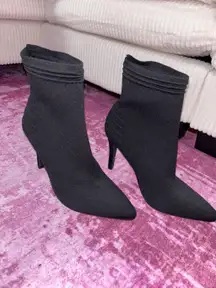 MIA Sock Boots Black
