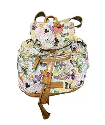 Dooney & Bourke Dooney and Bourne Disney Parks Mickey sketch mini backpack RARE retired