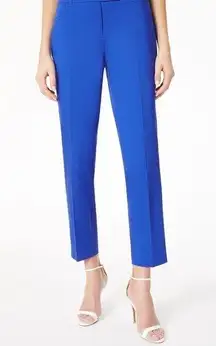 Jones New York Blue Runway Slim tapered pants size 4P