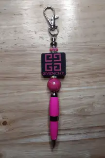 New! G I V E N C H Y Fashion Pen Keychain