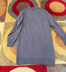 H&M Grey Knit Long Sweatshirt / Mini Dress Women’s Size Small