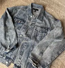 Forever 21 Denim Jacket Oversized Fit