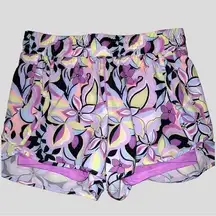 Avia  floral lavender over lavender shorts running shorts! New