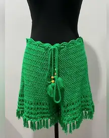 The Sang 100% acrylic knitted shorts .‎ Size 1X