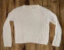 Cream sweater