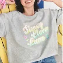 Stoney Clover Lane x Target Gray Sweatshirt Medium