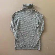 Forever 21 Hexagon Turtleneck Sweater