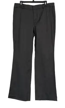 Banana Republic Martin Fit Black Bootcut Dress Pants Size 14 Stretch Work Office