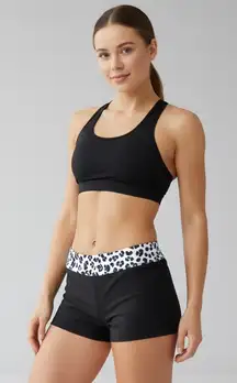 SOUTH POINT Women’s Leopard Print Athletic Shorts