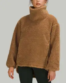 Lululemon Warmth Restore Long Pullover Tan Size 2