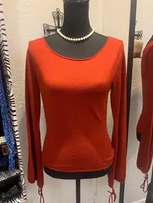 Super Cute Brick Red Sweater (S)