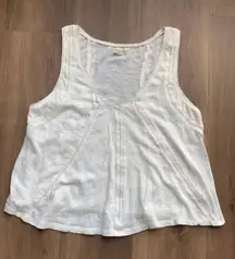 Urban Outfitters silence & noise off white/cream tank top 