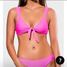 blackbough izzy bikini top hot pink