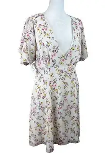 Fame And Partners Women Dress 10 Cottagecore Prairie Fairy Pretty Floral