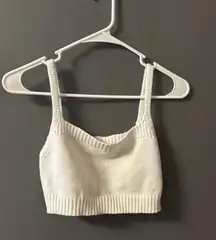 Knit Crop top and Cropped Cardigan 