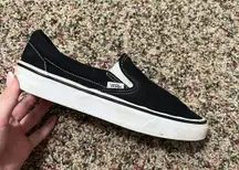 Black Slipons