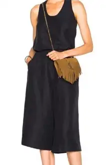 Ulla Johnson Lee linen blend wide leg jumpsuit