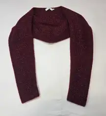 ASTR the Label Tamara Knit Shrug in Wine
