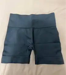 Set Active Blue Bike Shorts M