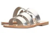 Sol Sana Joaquin Leather Slide Sandal, Sz EU38 / US 8