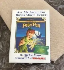 Vintage Disney Peter Pan Button Brooch