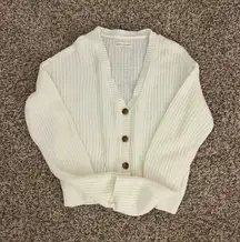 Aeropostale Sweater Knit White