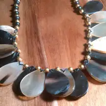 Genuine Handcrafted Southwestern Buffalo Horn Necklace