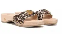 VB x Dr Scholls leopard mule sandals