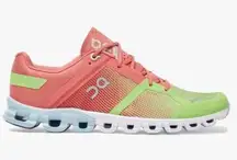 On Running Cloudflow Mesh Rock Rose Tennis Shoes