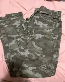 American Eagle Outfitters Camo Jogger Pants