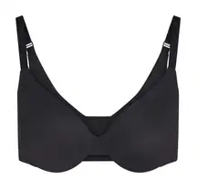 NWT SKIMS Smoothing Intimates Full Coverage Bra - Onyx Black - 40C