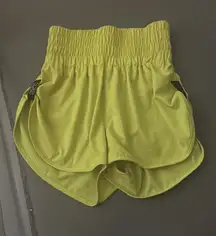 Tiger Friday cinch shorts highlighter yellow 
