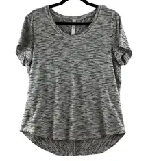 Lululemon Meant to Move Tee Tiger Space Dye Size 8