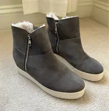 Steve Madden Gray Booties