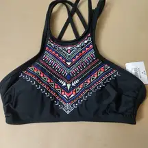 OP NWT Double Strap Swim Top