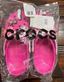 Barbie x Crocs Classic Clog “Electric Pink” Size Women's 7 still in bag