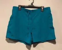 L.L Bean Teal Board Shorts