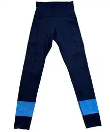 Cotopaxi  Navy Blue Pockets Logo Leggings Athleisure Run HIke Size‎ XS