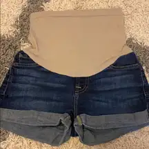 7 for all mankind maternity Jean shorts